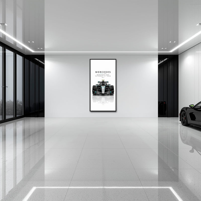 Mercedes-Benz AMG Petronas F1 Team W17 Wall Art | Formula 1 Decor Cars