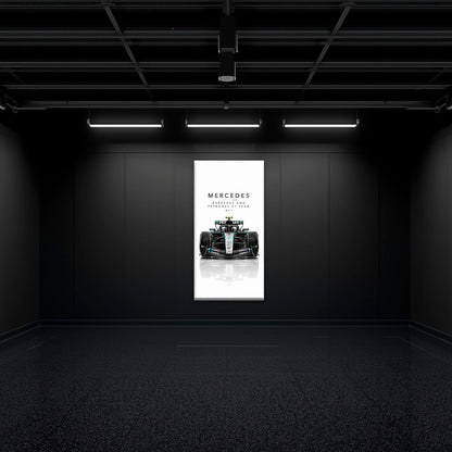 Mercedes-Benz AMG Petronas F1 Team W17 Wall Art | Formula 1 Decor Cars