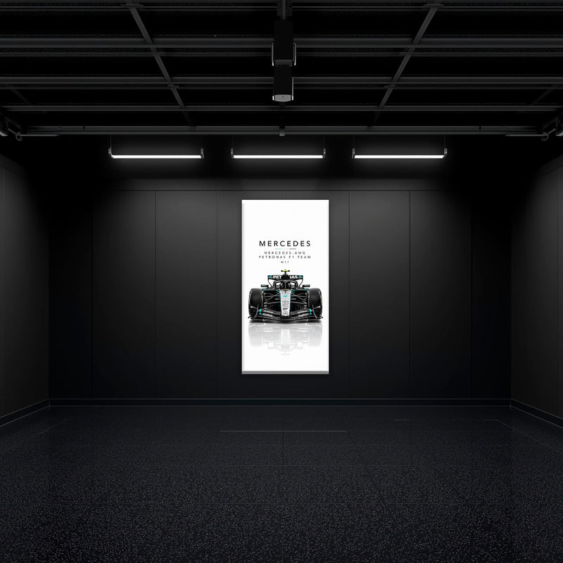 Mercedes-Benz AMG Petronas F1 Team W17 Wall Art | Formula 1 Decor Cars