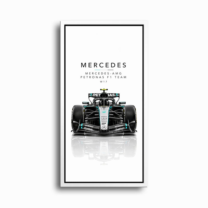 Mercedes-Benz AMG Petronas F1 Team W17 Wall Art | Formula 1 Decor Cars