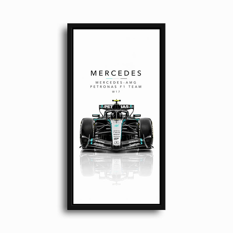 Mercedes-Benz AMG Petronas F1 Team W17 Wall Art | Formula 1 Decor Cars