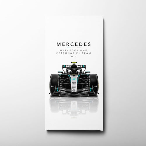 Mercedes-Benz AMG Petronas F1 Team W17 Wall Art | Formula 1 Decor Cars