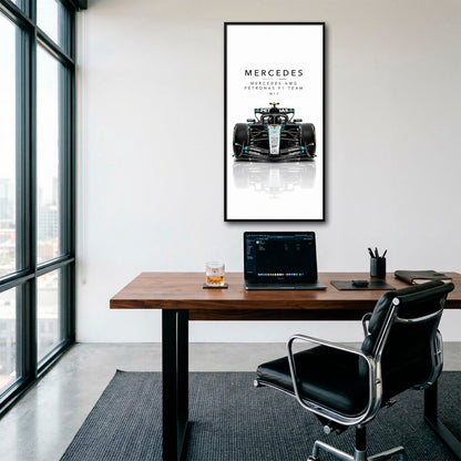 Mercedes-Benz AMG Petronas F1 Team W17 Wall Art | Formula 1 Decor Cars