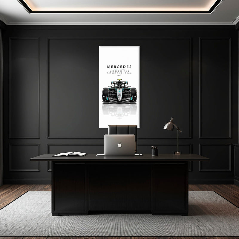 Mercedes-Benz AMG Petronas F1 Team W17 Wall Art | Formula 1 Decor Cars