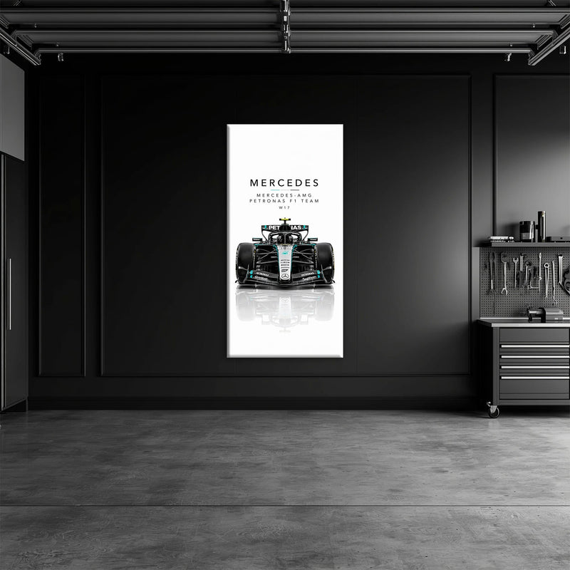 Mercedes-Benz AMG Petronas F1 Team W17 Wall Art | Formula 1 Decor Cars