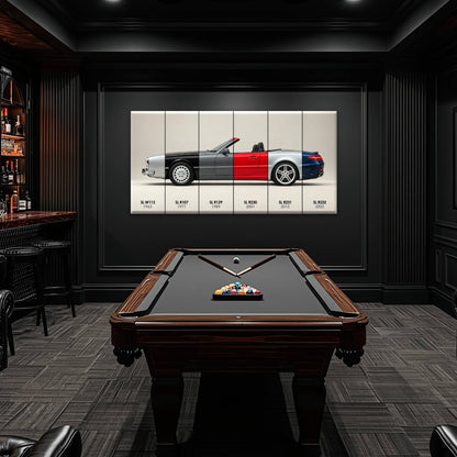 Mercedes-Benz SL Evolution Poster & Canvas Wall Art | Caveson Cars