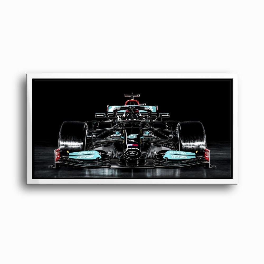 Mercedes F1 Petronas Black Wall Art – Formula 1 Racing Canvas Print Cars
