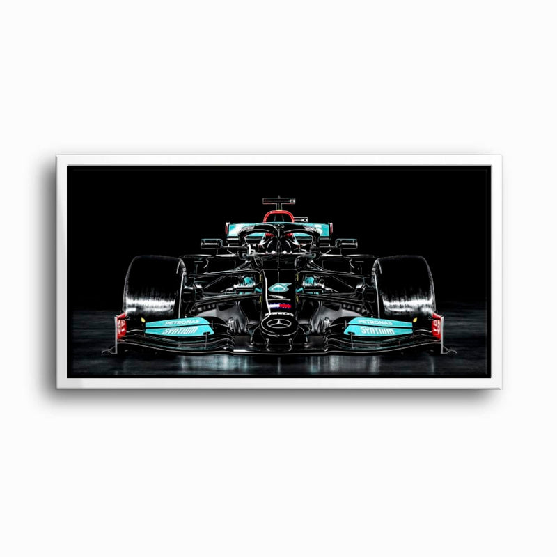 Mercedes F1 Petronas Black Wall Art – Formula 1 Racing Canvas Print Cars