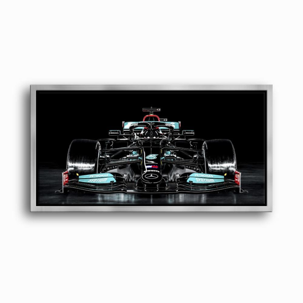 Mercedes F1 Petronas Black Wall Art – Formula 1 Racing Canvas Print Cars