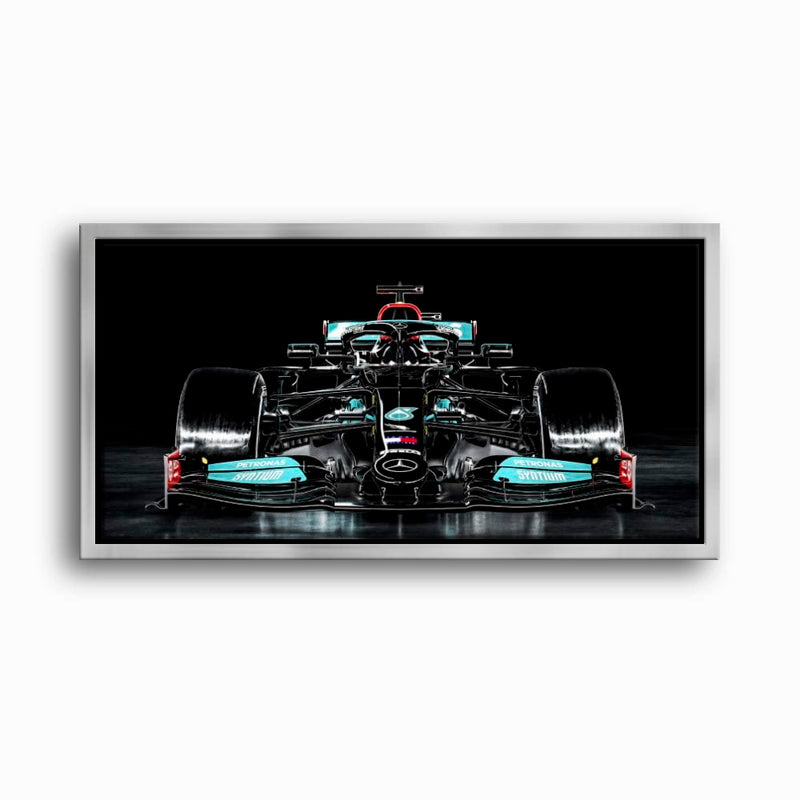 Mercedes F1 Petronas Black Wall Art – Formula 1 Racing Canvas Print Cars
