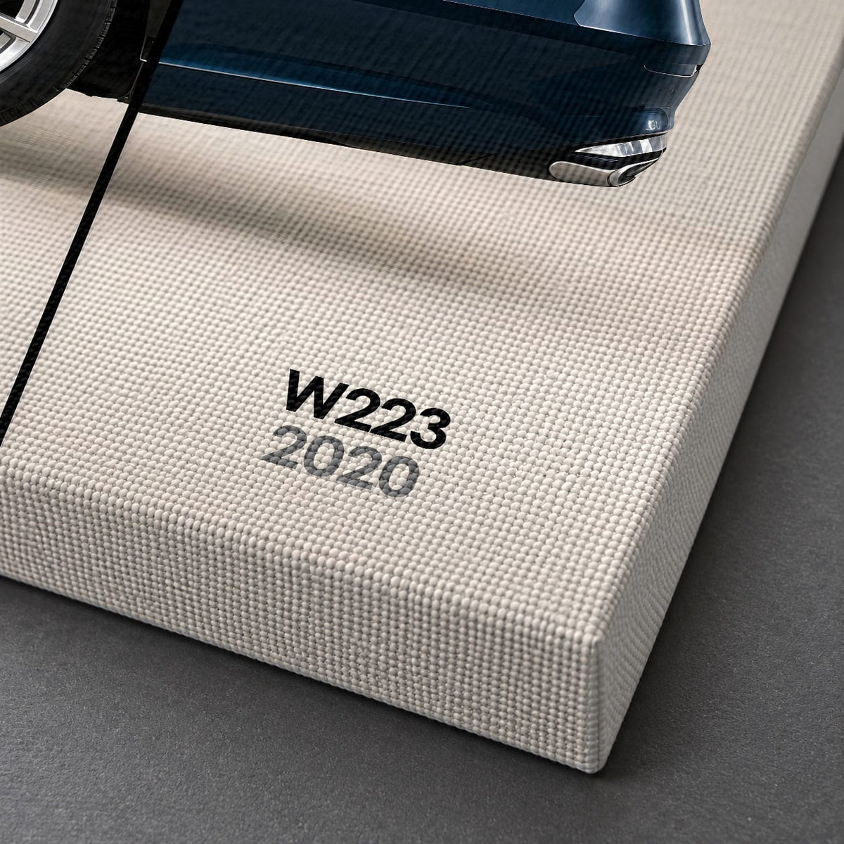Mercedes-Benz S-Class Evolution Poster & Canvas Wall Art | Caveson Cars