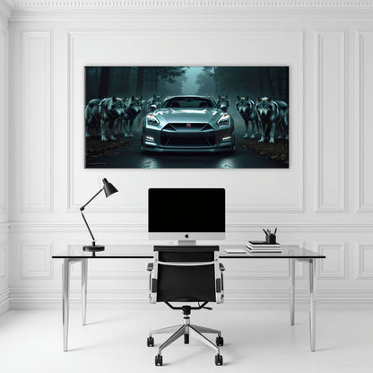 Nissan GT-R poster | Masculine Wall Art Cars