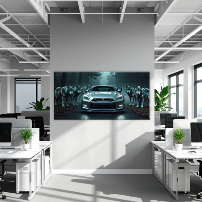 Nissan GT-R poster | Masculine Wall Art Cars