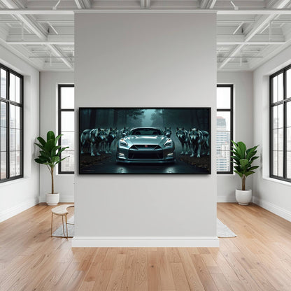 Nissan GT-R poster | Masculine Wall Art Cars
