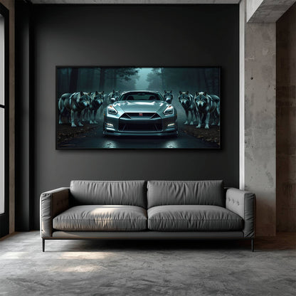 Nissan GT-R poster | Masculine Wall Art Cars