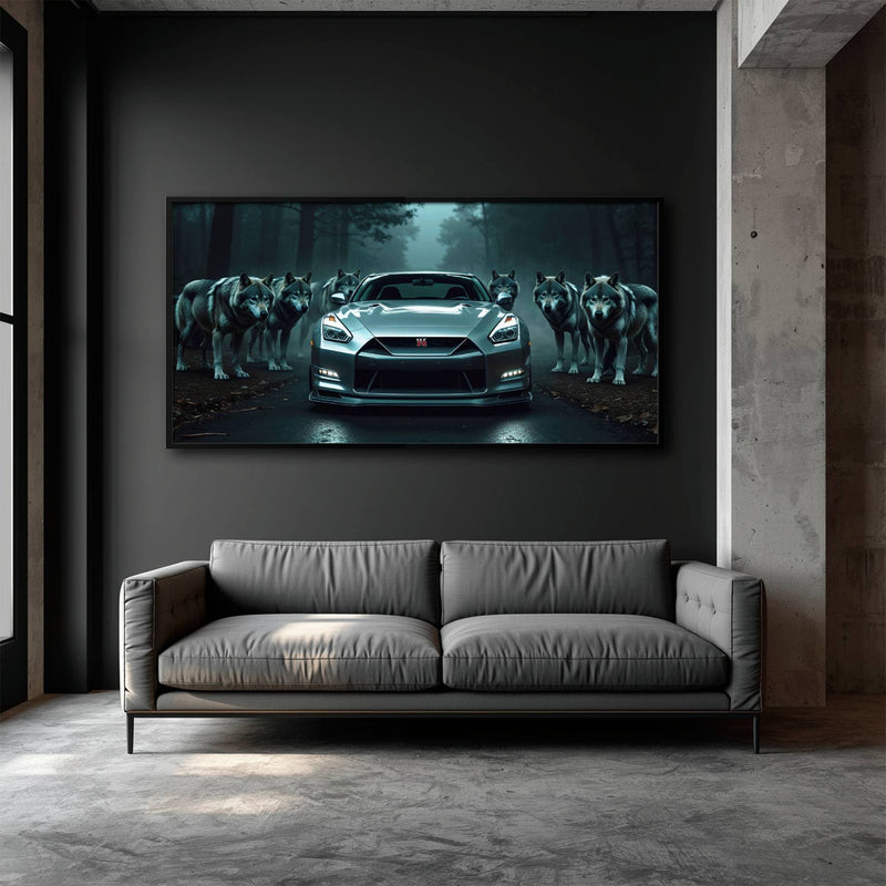 Nissan GT-R poster | Masculine Wall Art Cars