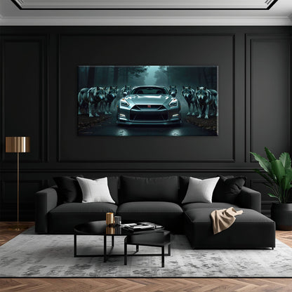 Nissan GT-R poster | Masculine Wall Art Cars
