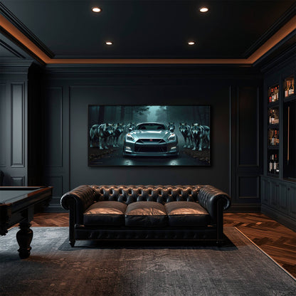 Nissan GT-R poster | Masculine Wall Art Cars