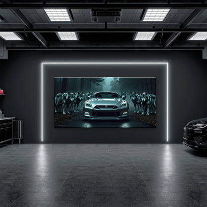 Nissan GT-R poster | Masculine Wall Art Cars