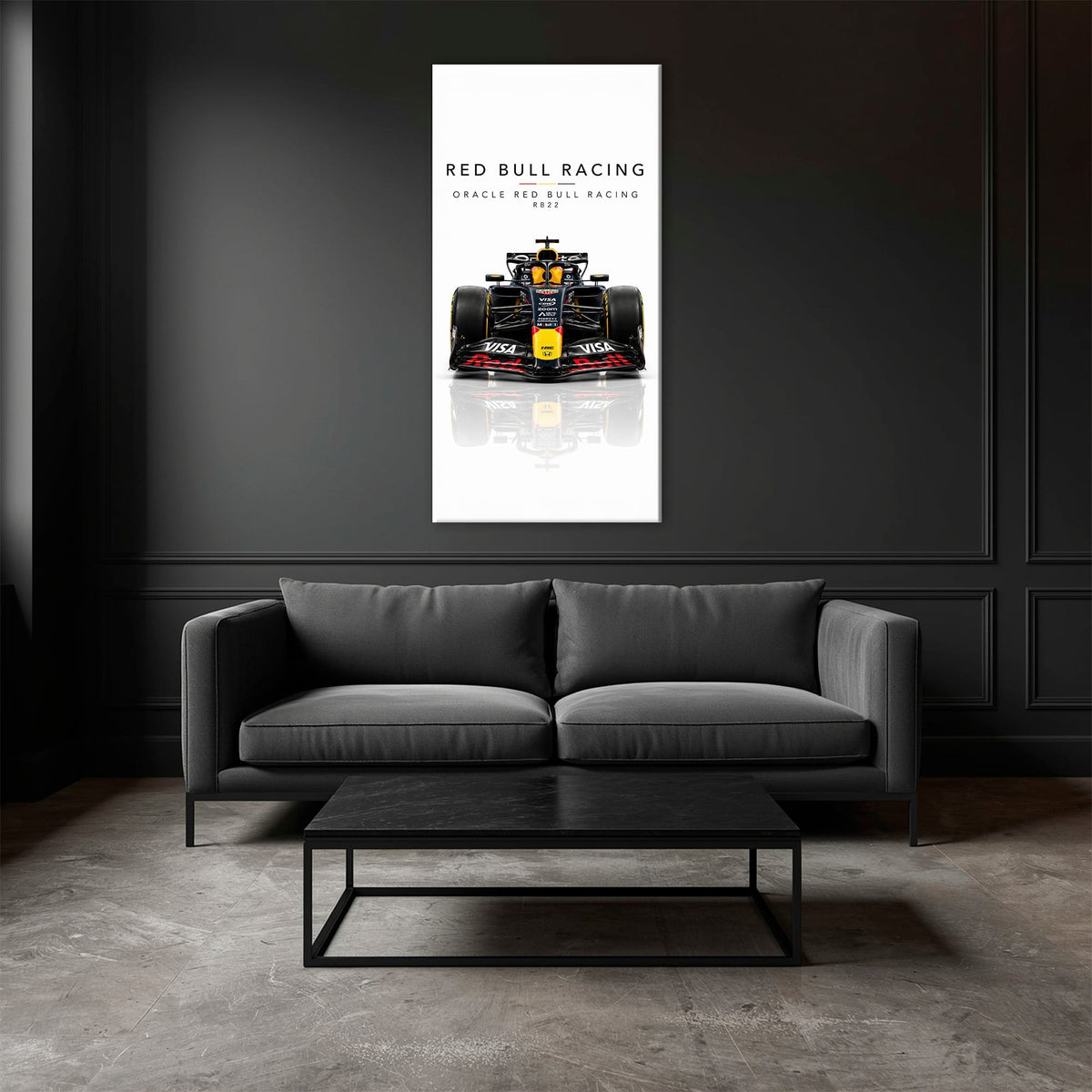 Oracle Red Bull Racing RB22 Wall Art | Formula 1 Decor Cars