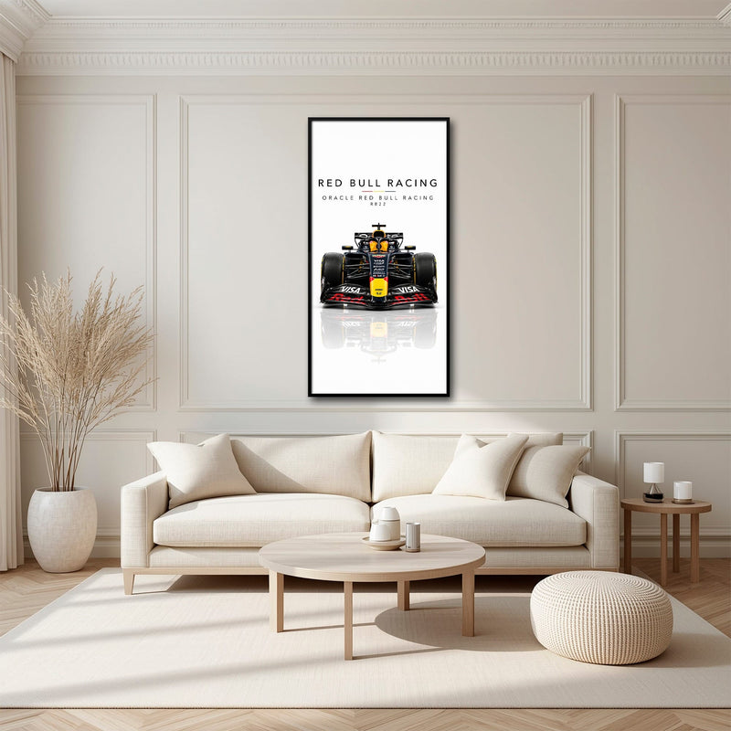 Oracle Red Bull Racing RB22 Wall Art | Formula 1 Decor Cars