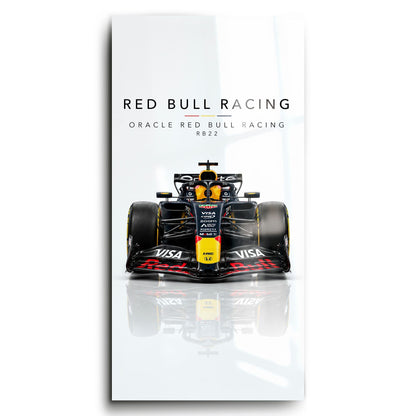 Oracle Red Bull Racing RB22 Wall Art | Formula 1 Decor Cars