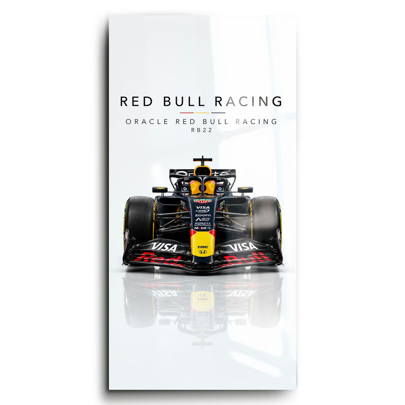 Oracle Red Bull Racing RB22 Wall Art | Formula 1 Decor Cars