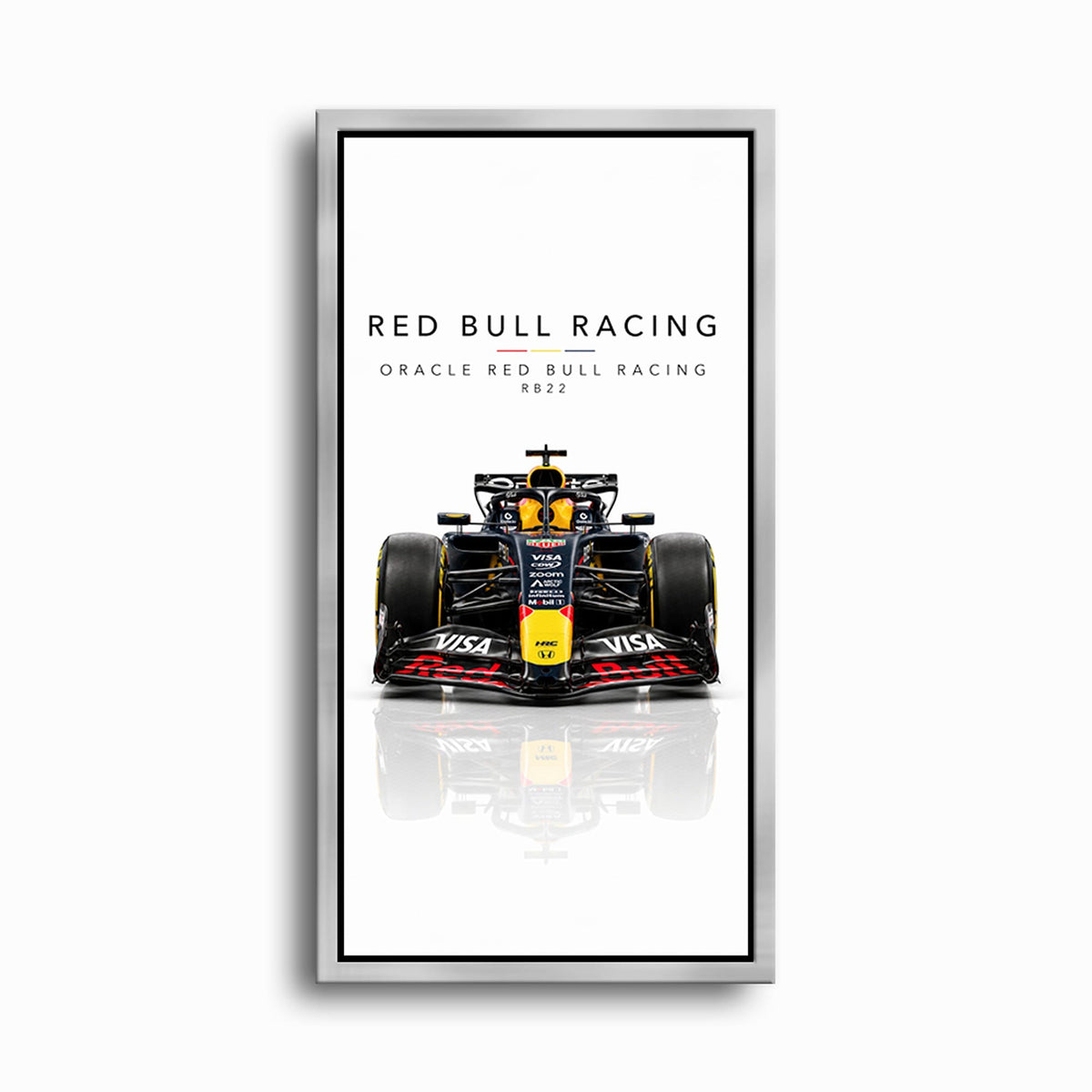 Oracle Red Bull Racing RB22 Wall Art | Formula 1 Decor Cars