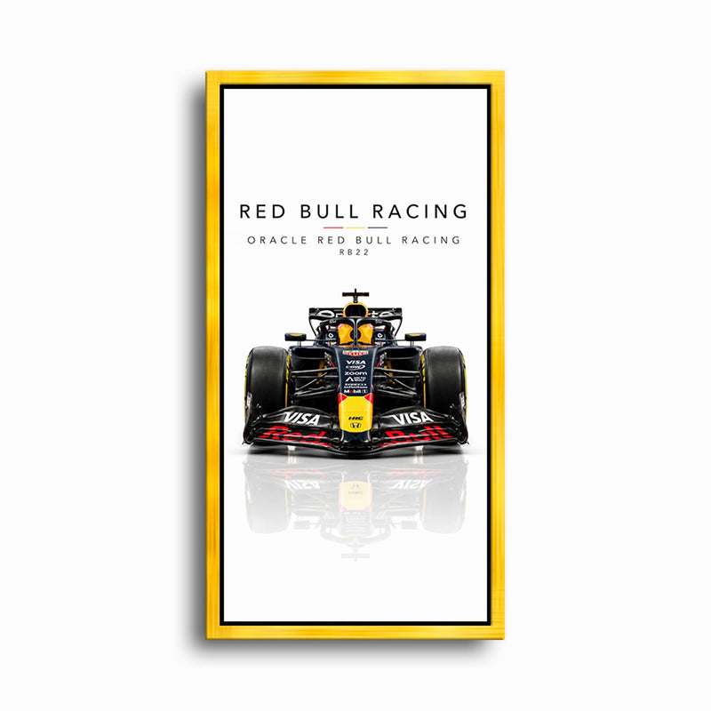 Oracle Red Bull Racing RB22 Wall Art | Formula 1 Decor Cars