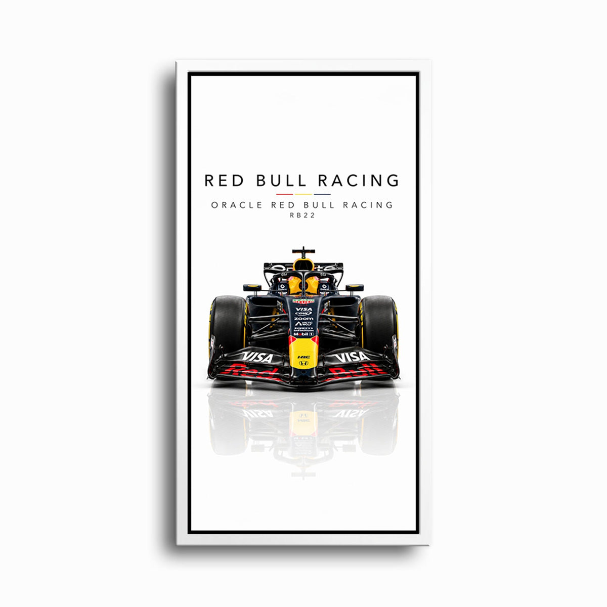 Oracle Red Bull Racing RB22 Wall Art | Formula 1 Decor Cars