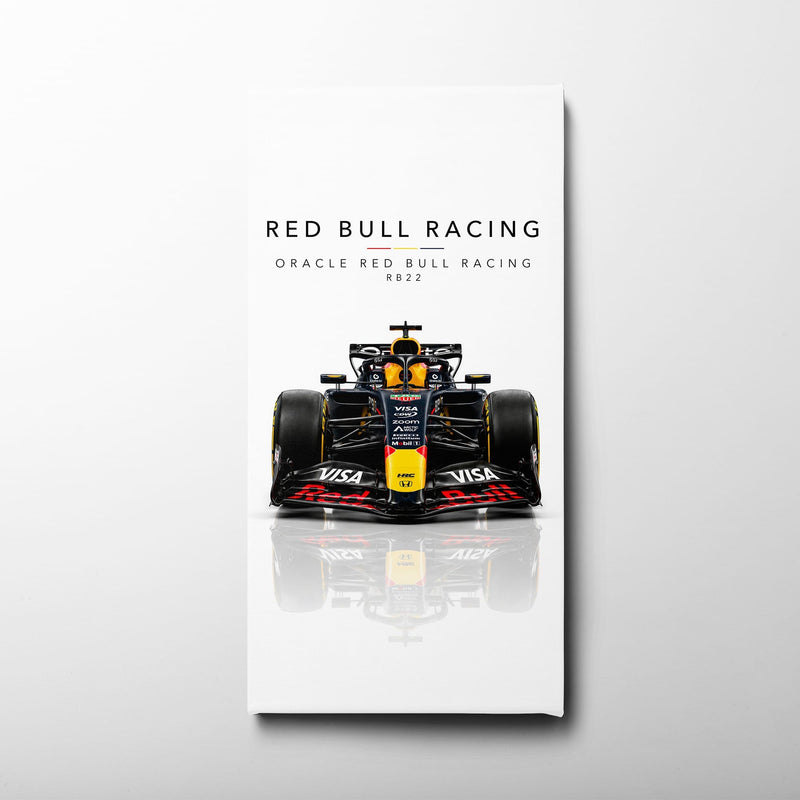 Oracle Red Bull Racing RB22 Wall Art | Formula 1 Decor Cars