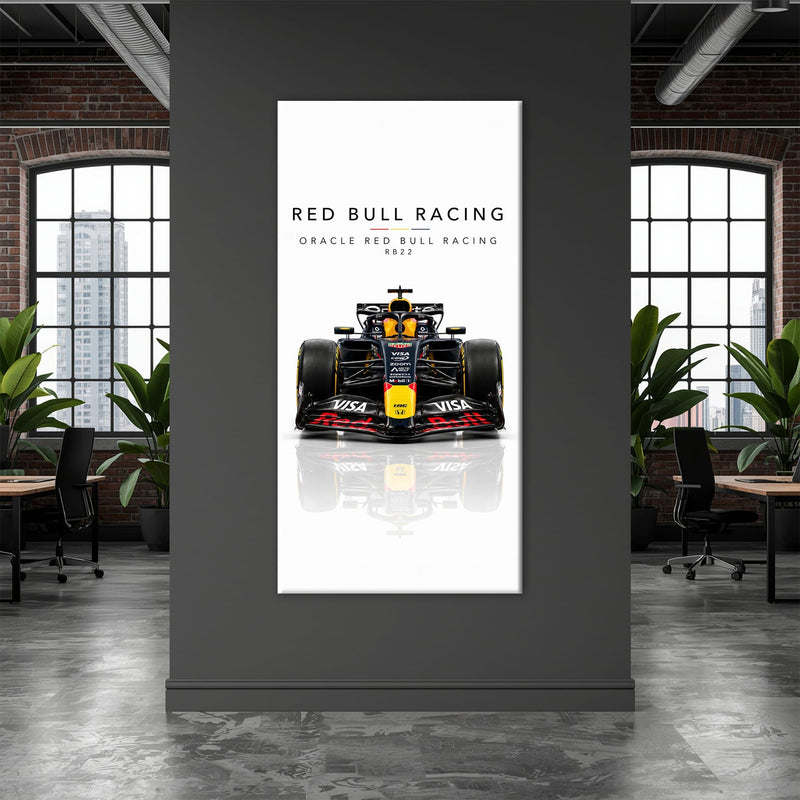 Oracle Red Bull Racing RB22 Wall Art | Formula 1 Decor Cars