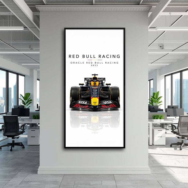 Oracle Red Bull Racing RB22 Wall Art | Formula 1 Decor Cars