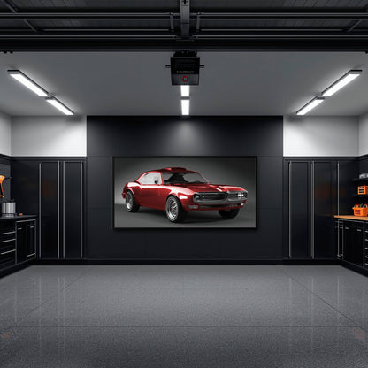 1967 Pontiac Firebird Wall Art –Vintage Car Print Cars