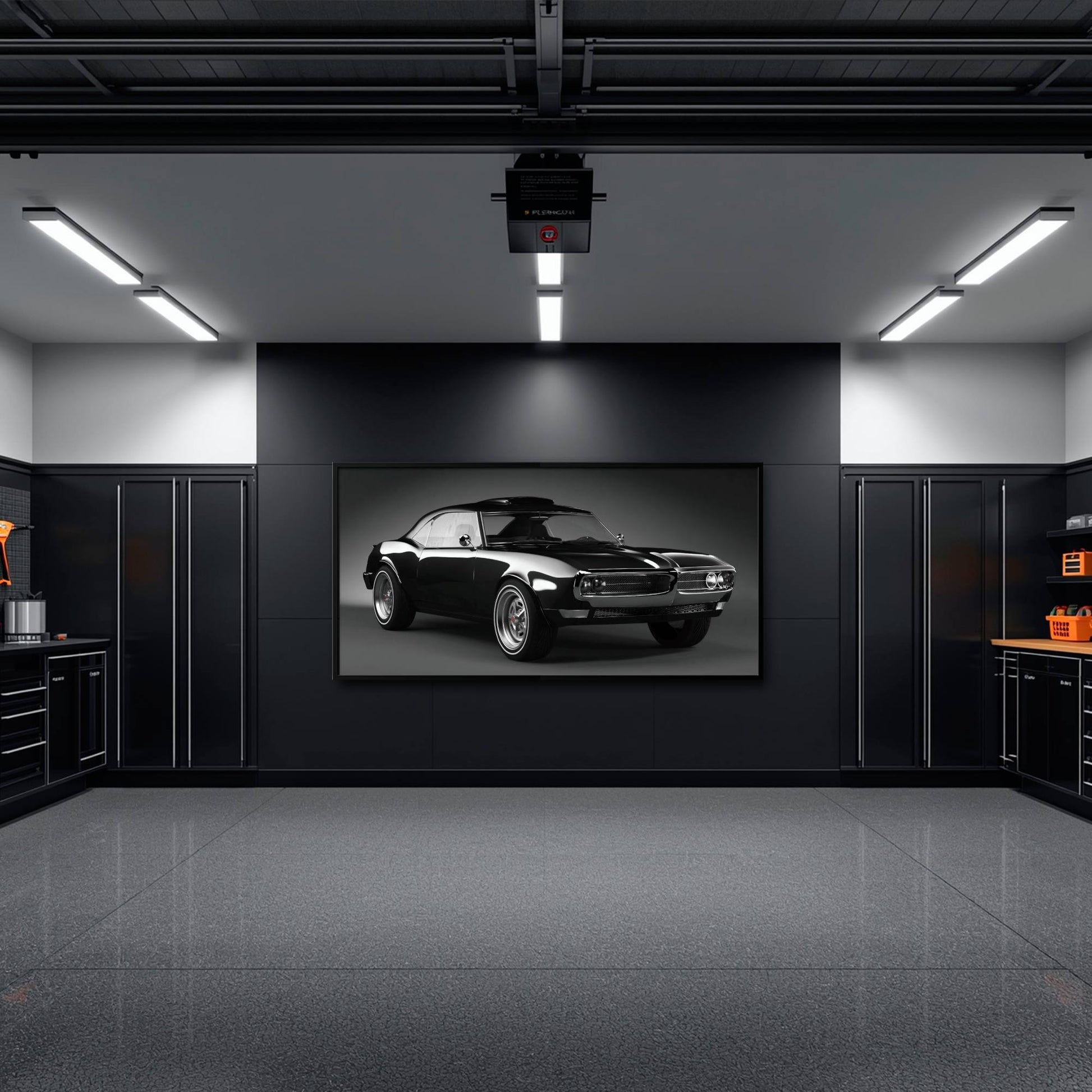 Pontiac Firebird Legend Wall Art – American Muscle Car Canvas Print Cars