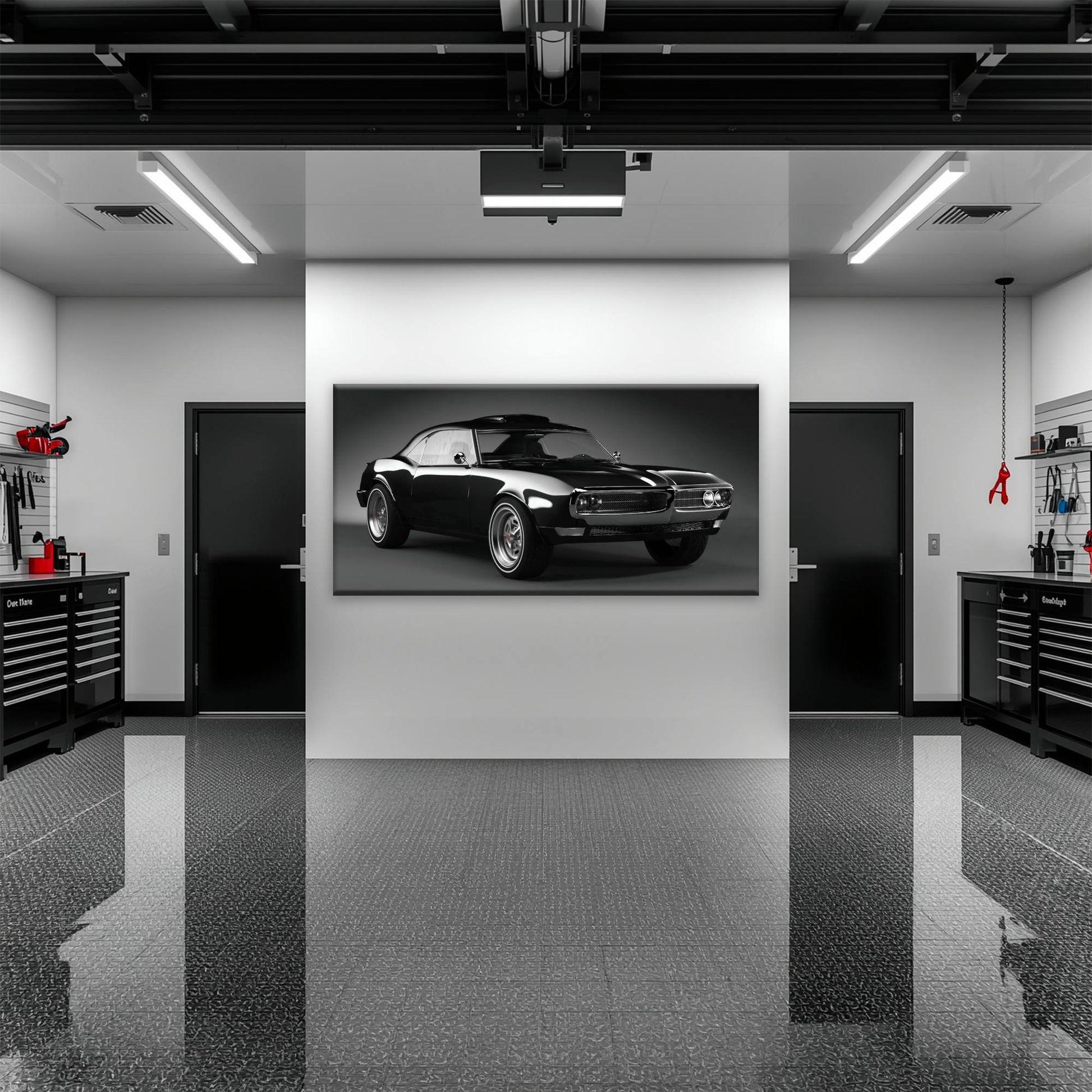 Pontiac Firebird Legend Wall Art – American Muscle Car Canvas Print Cars