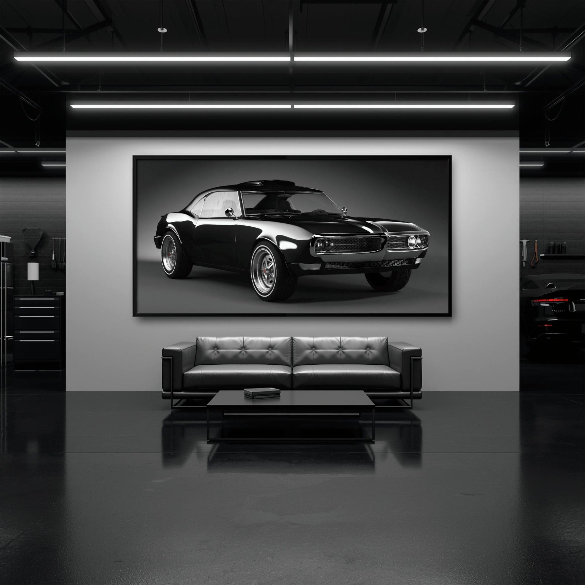 Pontiac Firebird Legend Wall Art – American Muscle Car Canvas Print Cars