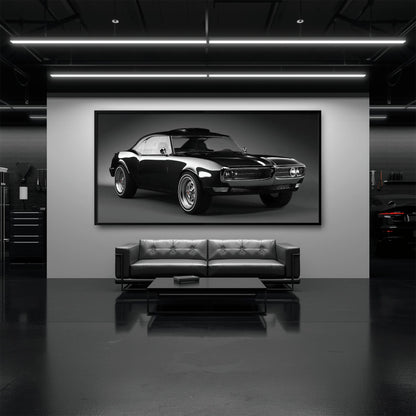 Pontiac Firebird Legend Wall Art – American Muscle Car Canvas Print Cars