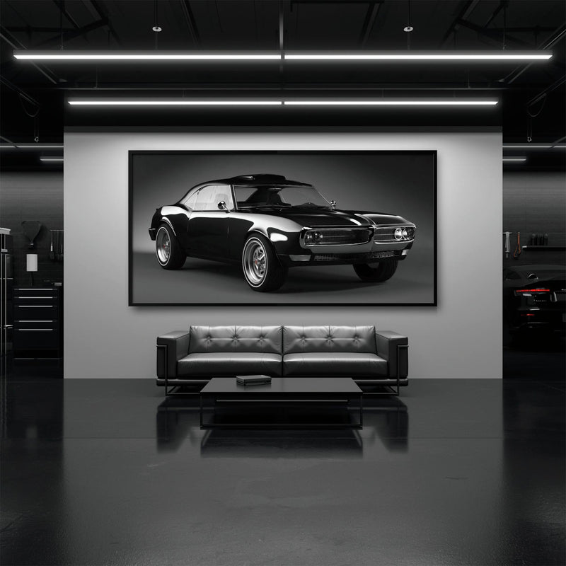 Pontiac Firebird Legend Wall Art – American Muscle Car Canvas Print Cars