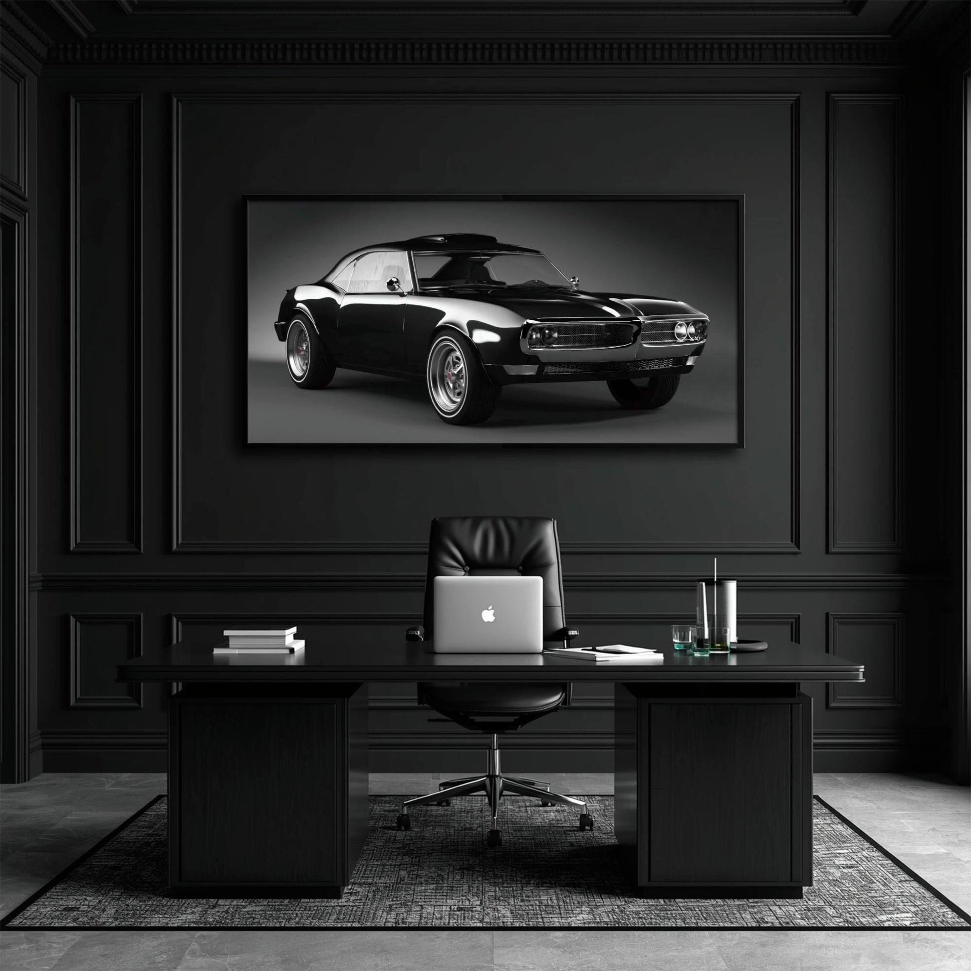 Pontiac Firebird Legend Wall Art – American Muscle Car Canvas Print Cars