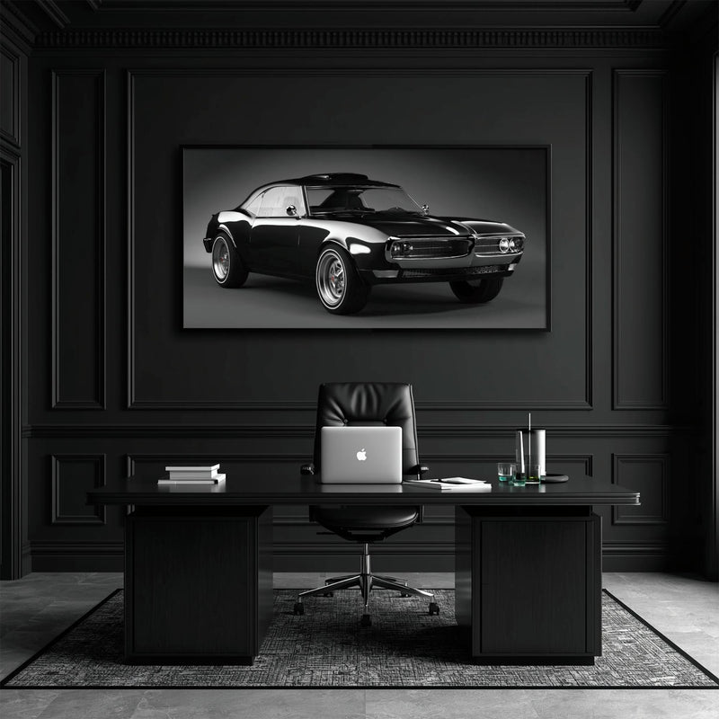 Pontiac Firebird Legend Wall Art – American Muscle Car Canvas Print Cars