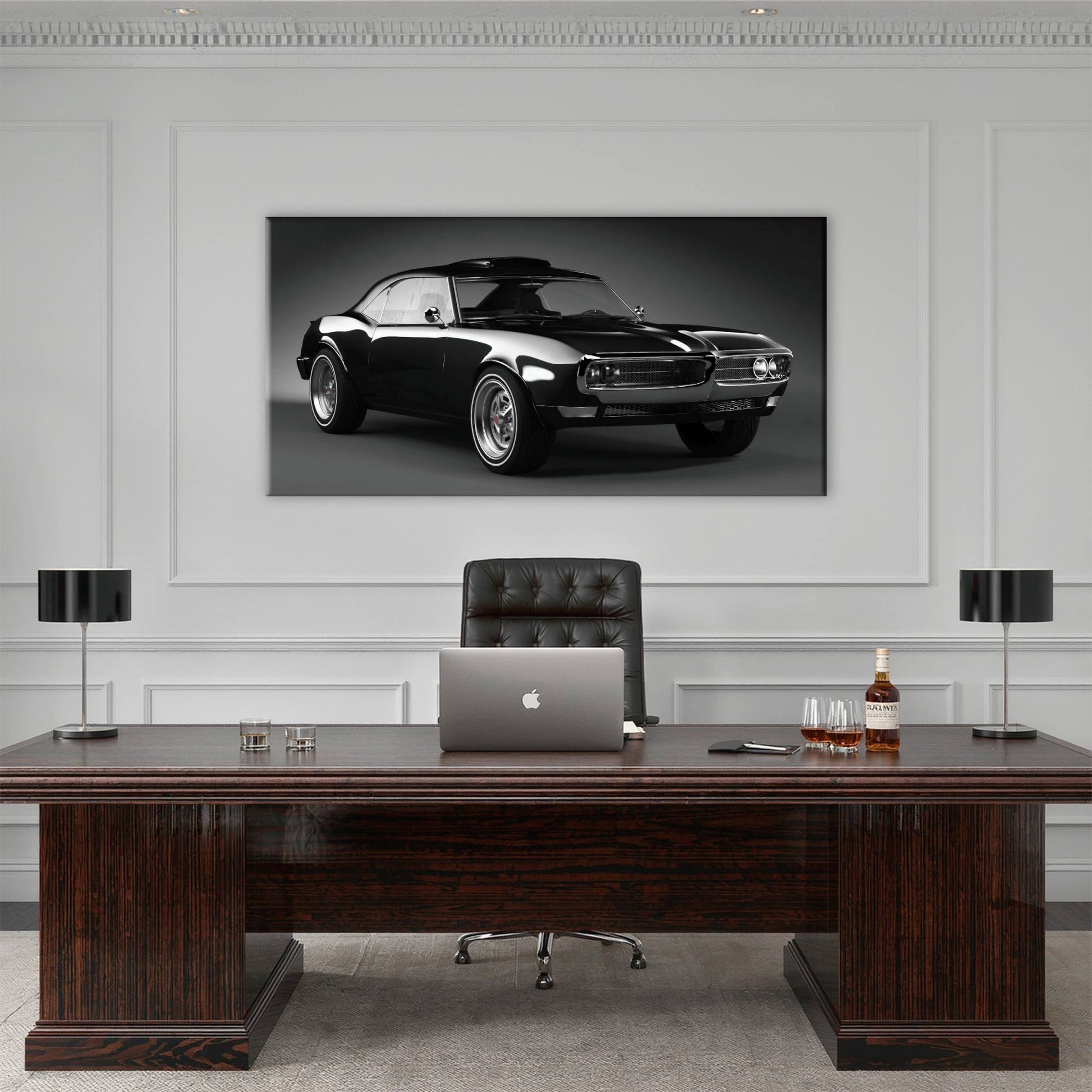 Pontiac Firebird Legend Wall Art – American Muscle Car Canvas Print Cars