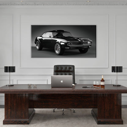 Pontiac Firebird Legend Wall Art – American Muscle Car Canvas Print Cars