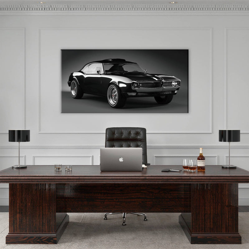 Pontiac Firebird Legend Wall Art – American Muscle Car Canvas Print Cars