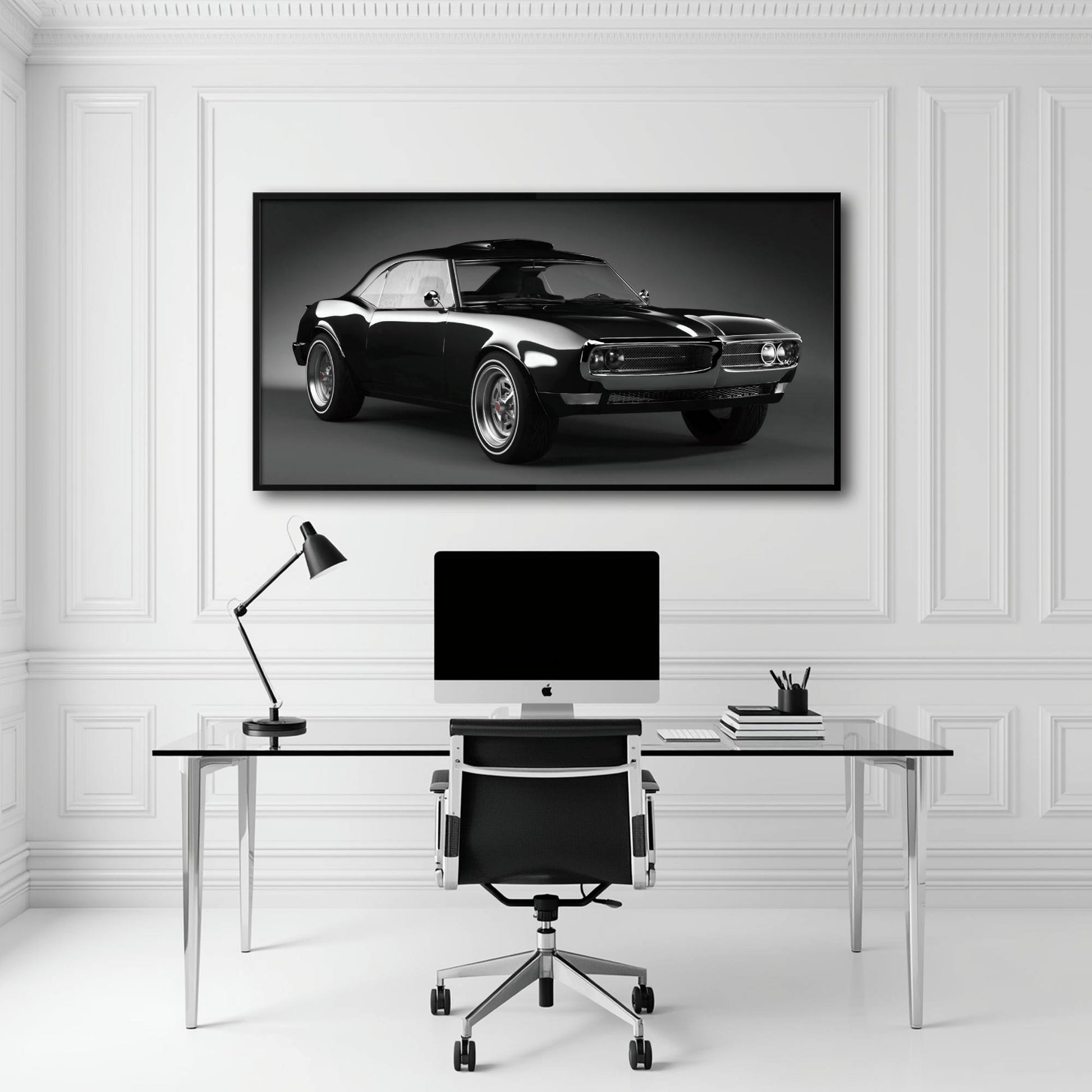 Pontiac Firebird Legend Wall Art – American Muscle Car Canvas Print Cars