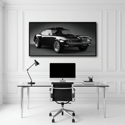 Pontiac Firebird Legend Wall Art – American Muscle Car Canvas Print Cars
