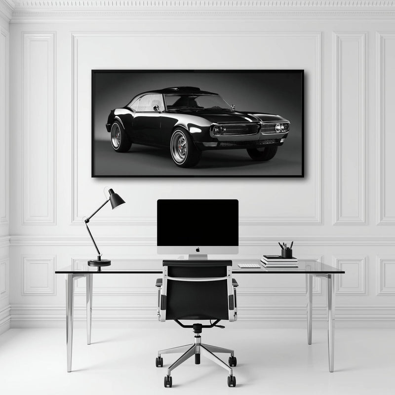 Pontiac Firebird Legend Wall Art – American Muscle Car Canvas Print Cars