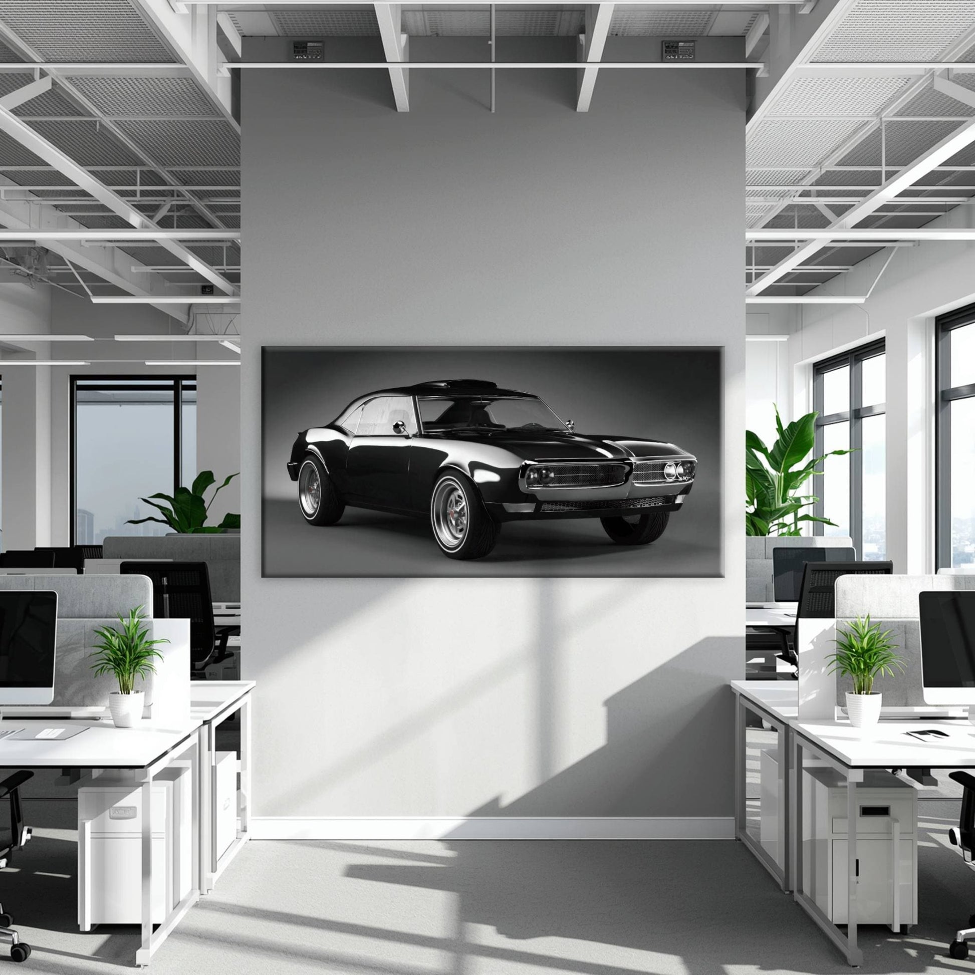 Pontiac Firebird Legend Wall Art – American Muscle Car Canvas Print Cars