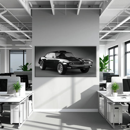 Pontiac Firebird Legend Wall Art – American Muscle Car Canvas Print Cars
