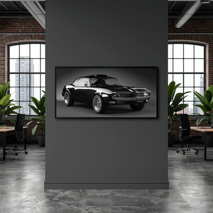 Pontiac Firebird Legend Wall Art – American Muscle Car Canvas Print Cars